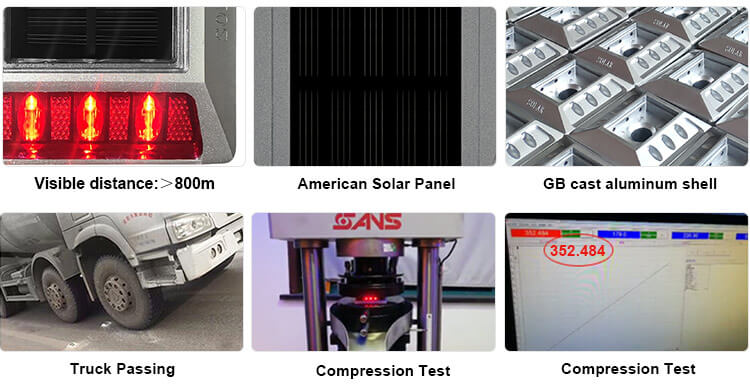 Flashing Solar Stud For Road NK-RS-A6